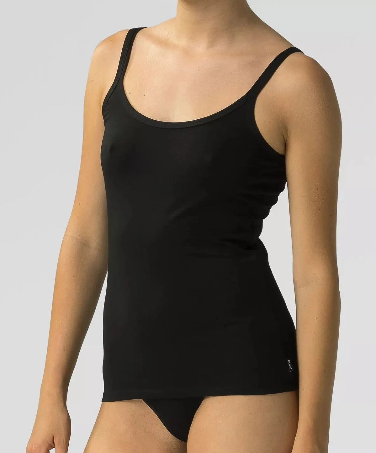 (clv-001) canotta con spallino da donna in cotone