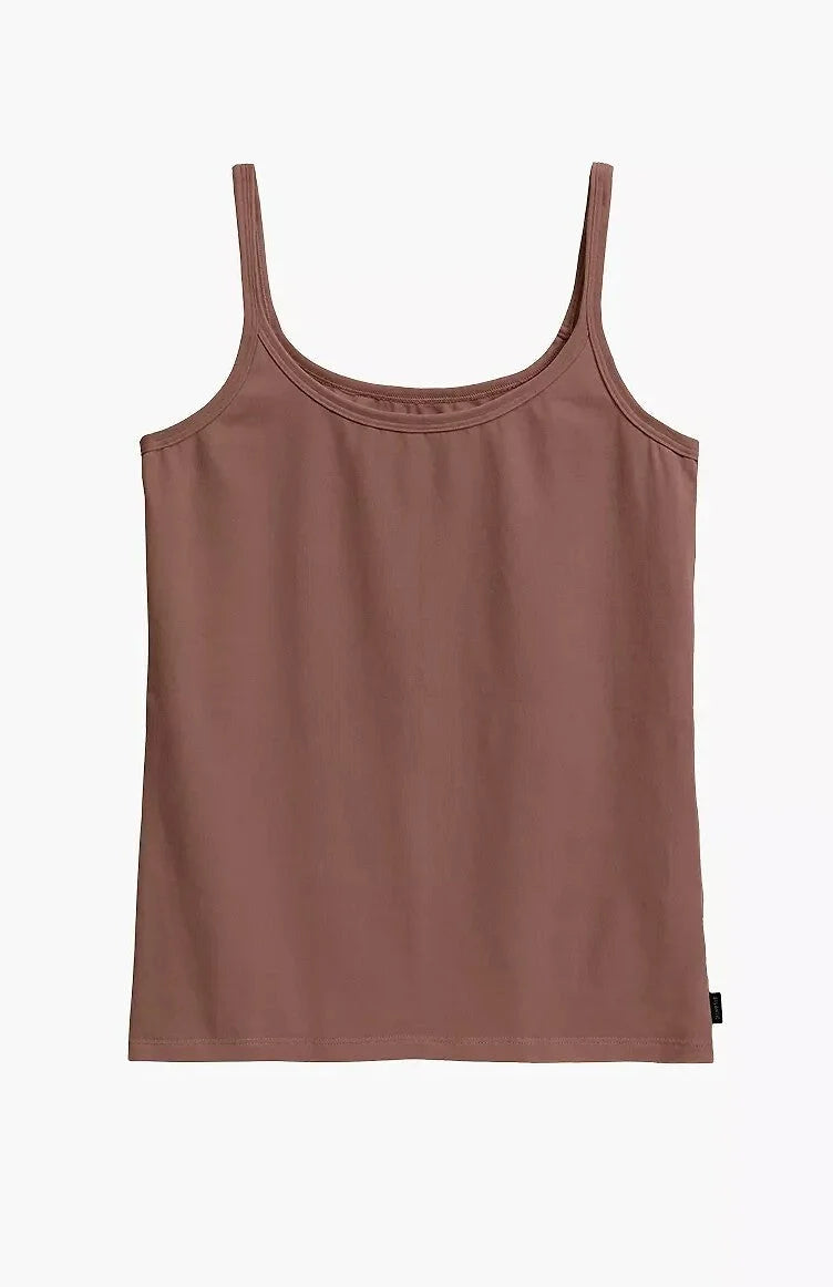 (clv-001) canotta con spallino da donna in cotone
