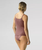 (clv-001) canotta con spallino da donna in cotone
