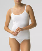 (clv-001) canotta con spallino da donna in cotone