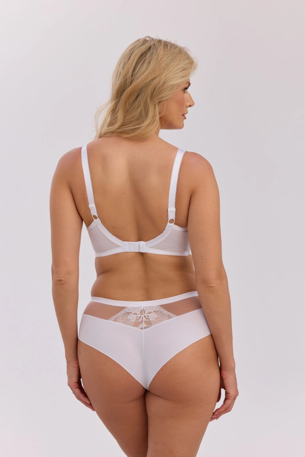 1359 - claire elodie - slip donna brasiliano - bianco