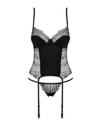 Completo corsetto e perizoma in pizzo | sharlotte