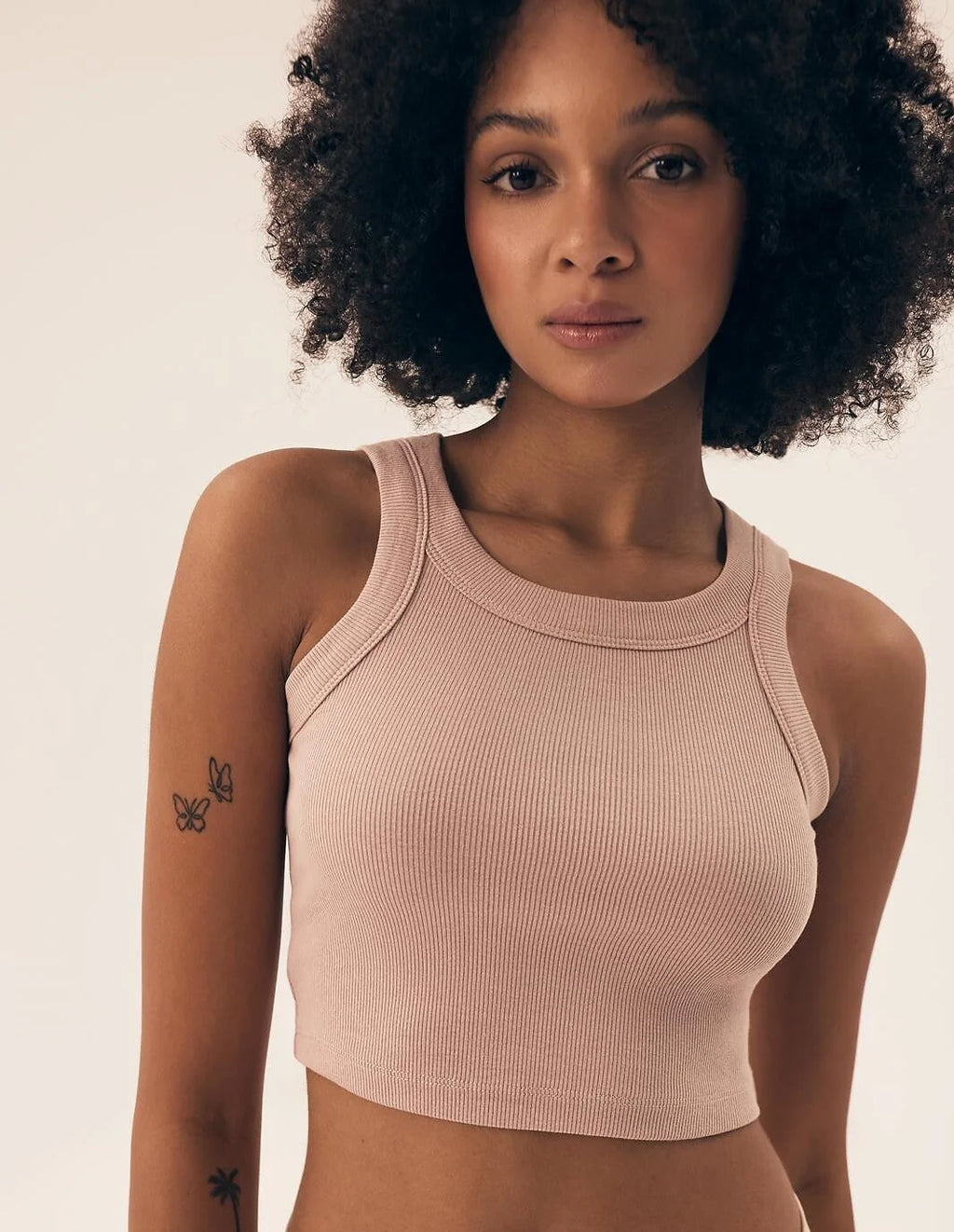 Crop top da donna - rib - nohi