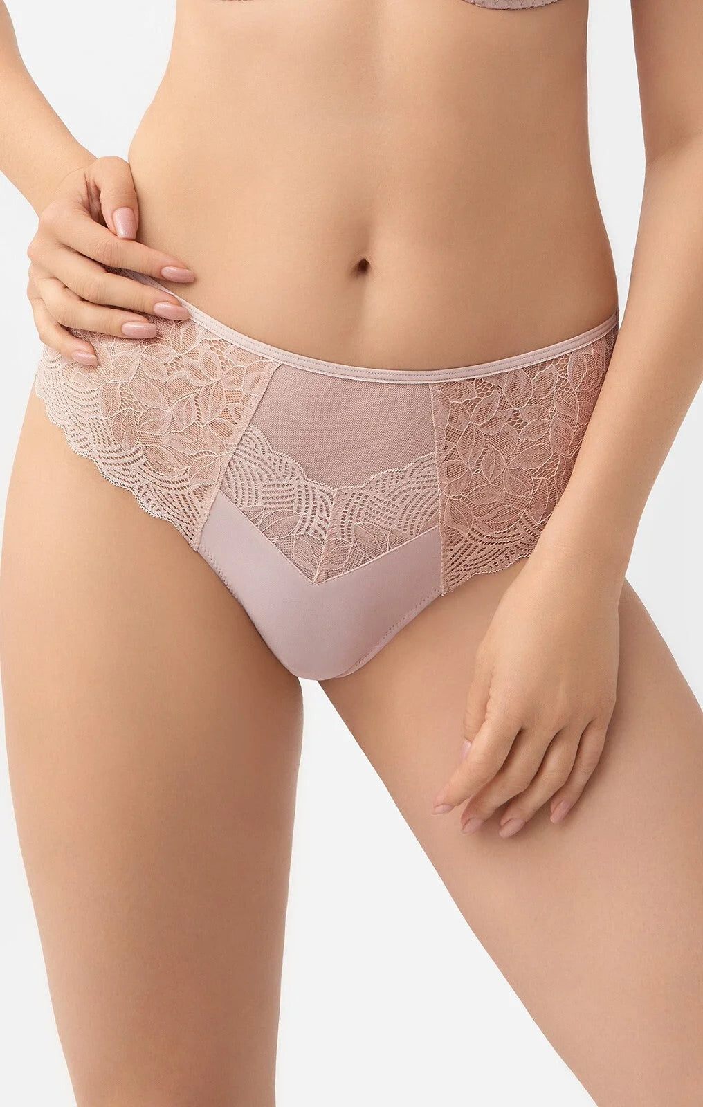 Daria - slip brasiliana pizzo e microfibra – seduzione
