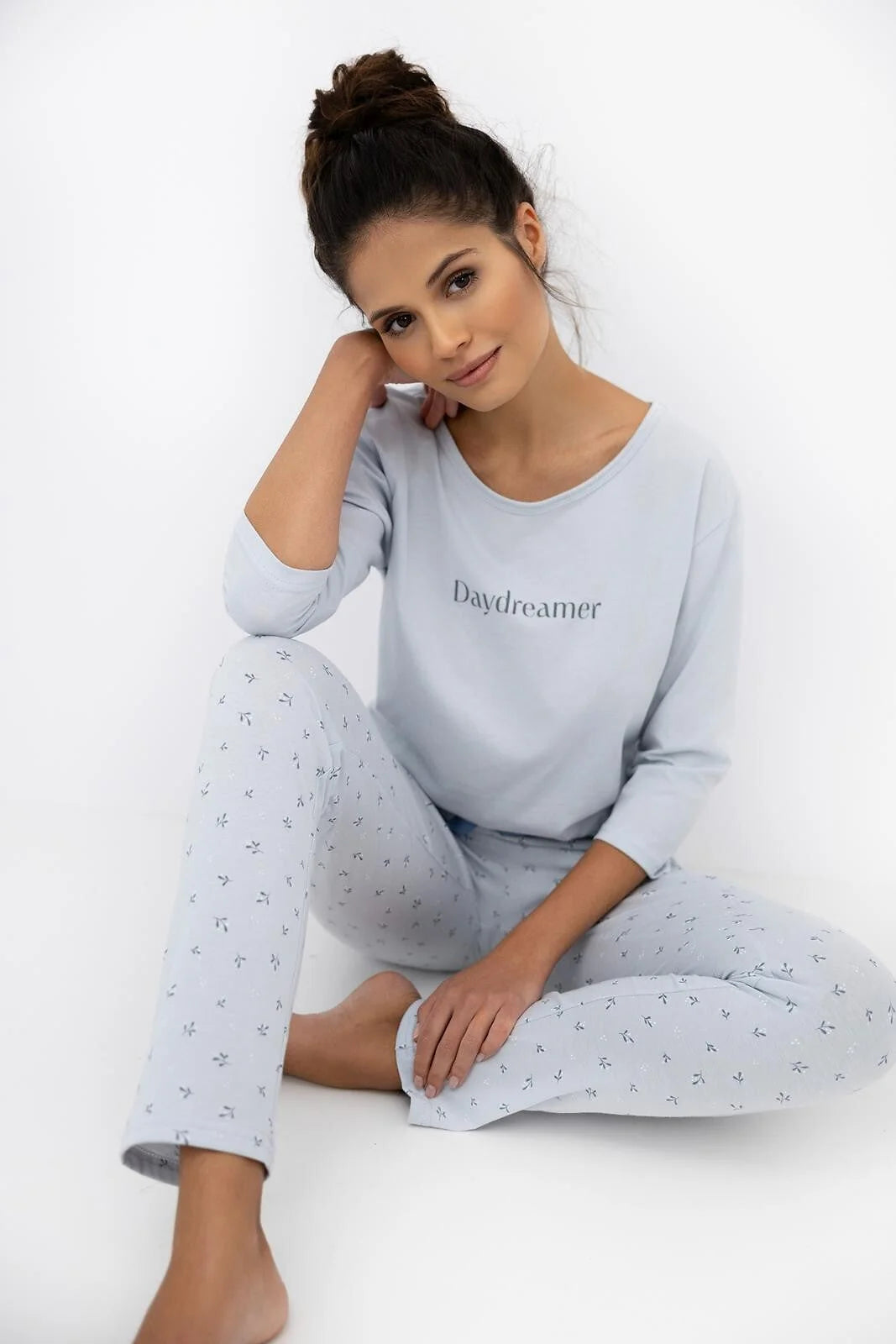 Daydreamer | pigiama donna in cotone con manica a 3/4