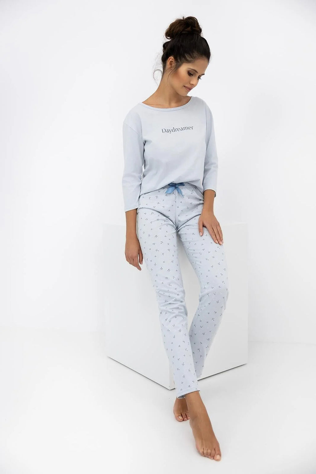 Daydreamer | pigiama donna in cotone con manica a 3/4