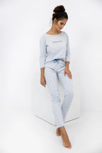 Daydreamer | pigiama donna in cotone con manica a 3/4