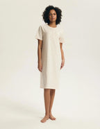 Evika - camicia da notte in cotone con stampa fragole