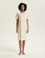 Evika - camicia da notte in cotone con stampa fragole