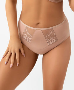 Evia - k938 - cappuccino - slip donna in microfibra