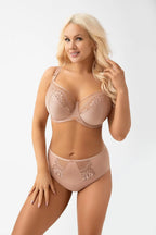 Evia - k938 - cappuccino - slip donna in microfibra