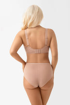 Evia - k938 - cappuccino - slip donna in microfibra
