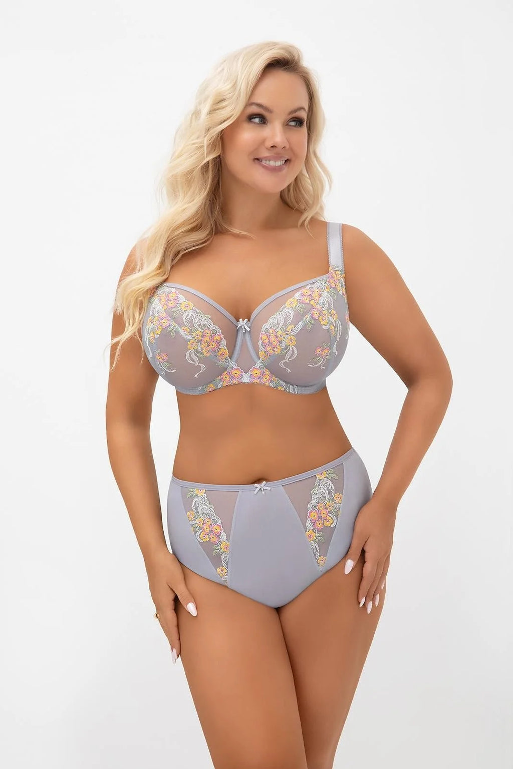 Flora - g015 - reggiseno morbido per seni medi grandi