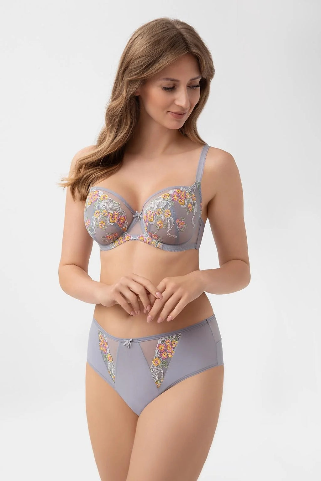 Flora - g015 - reggiseno morbido per seni medi grandi