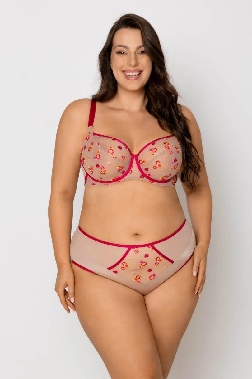 Flora - reggiseno soft con ferretto per seni generosi