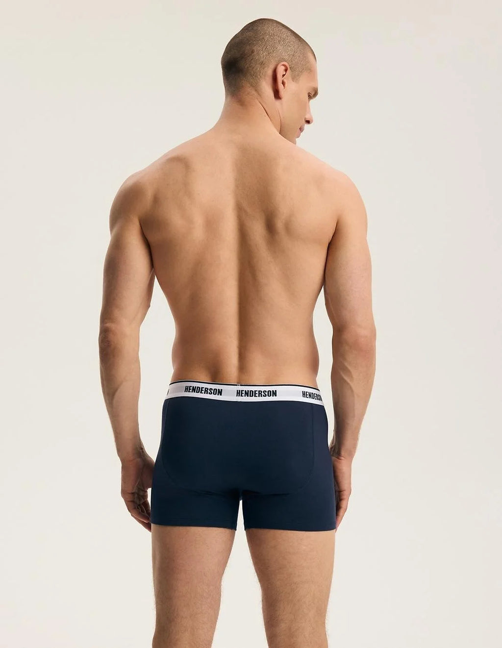 (free) boxer da uomo in cotone con elastico logato –