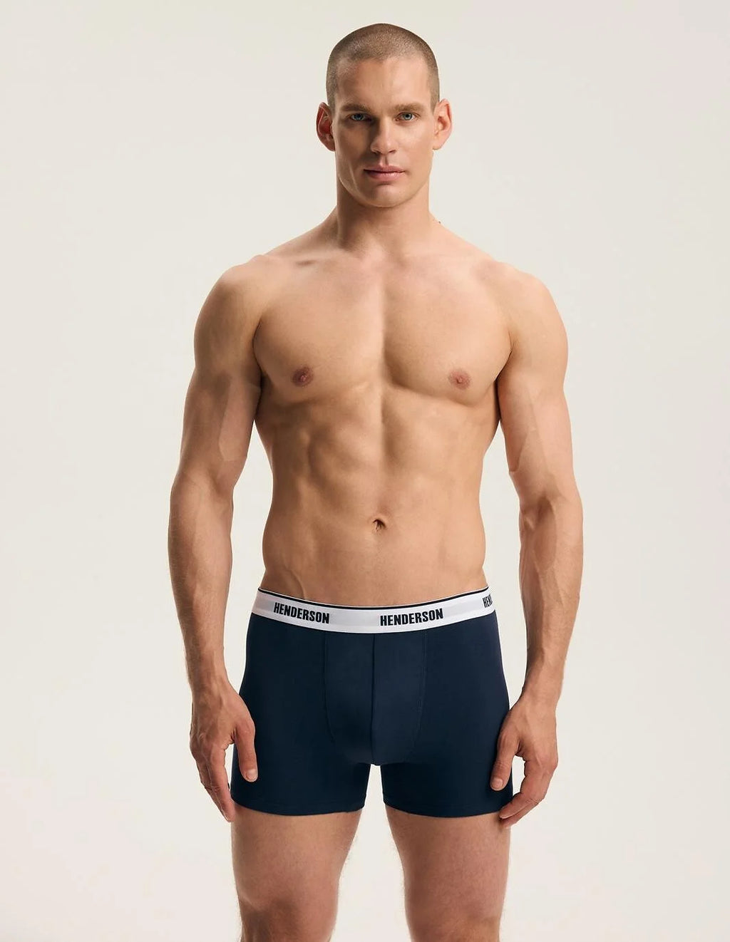 (free) boxer da uomo in cotone con elastico logato –