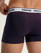 (free) boxer da uomo in cotone con elastico logato –