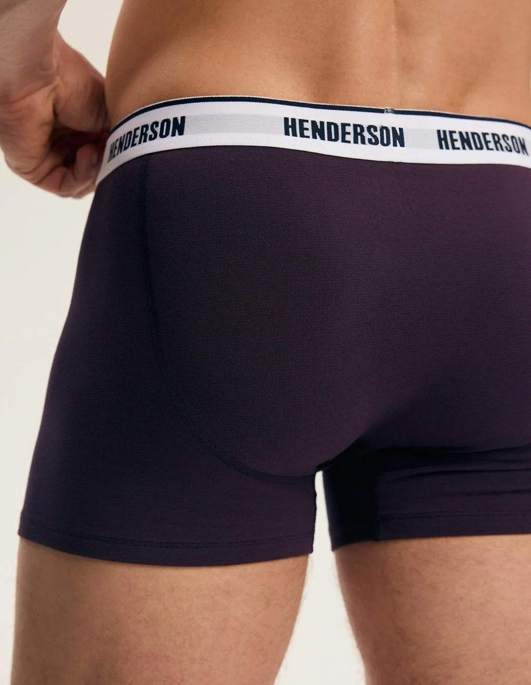 (free) boxer da uomo in cotone con elastico logato –