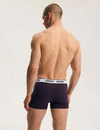 (free) boxer da uomo in cotone con elastico logato –