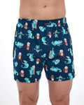 Gechi | boxer uomo ampio con bottoni - classic - 175