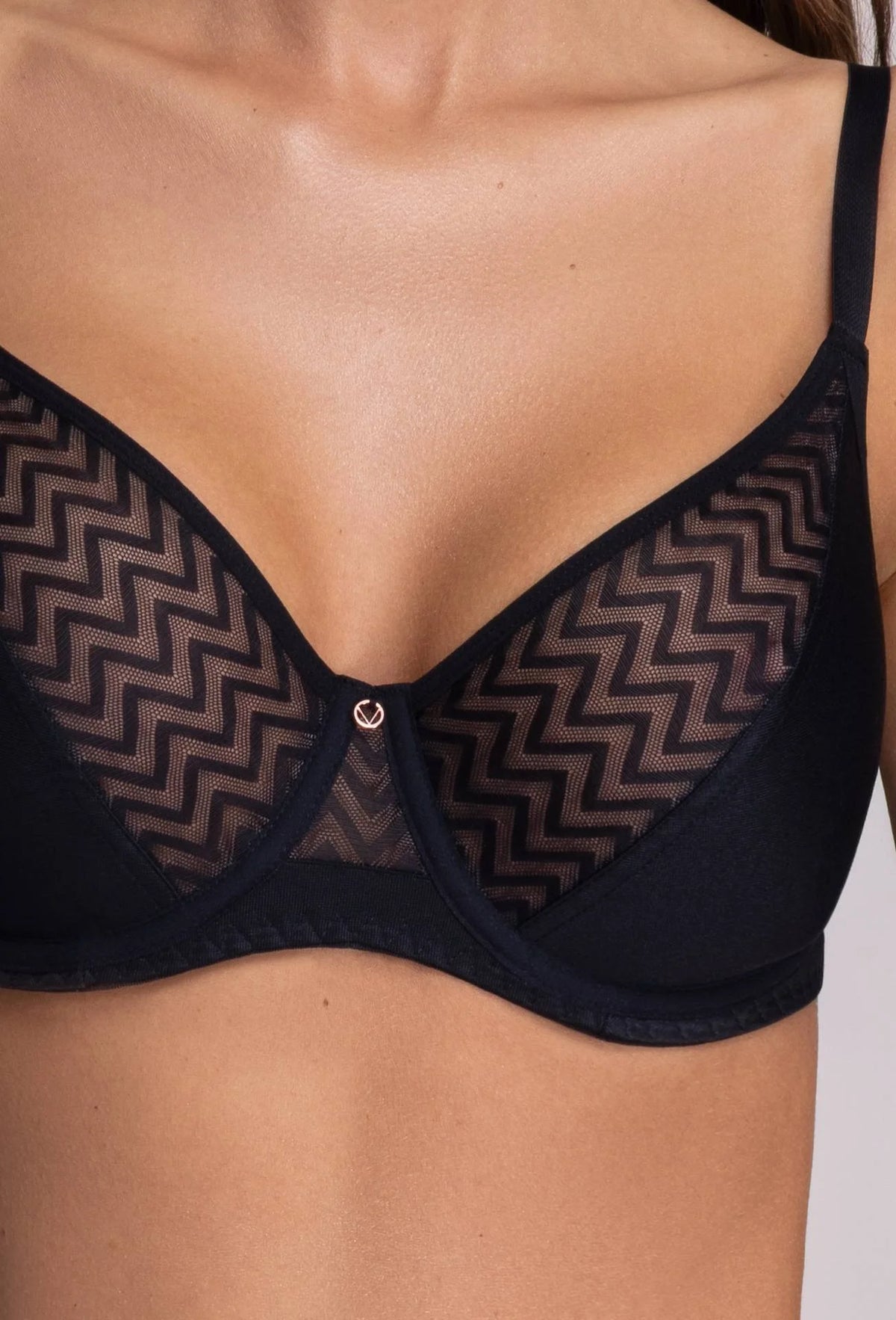 Grace - 2103 - nero - reggiseno non imbottito sostegno