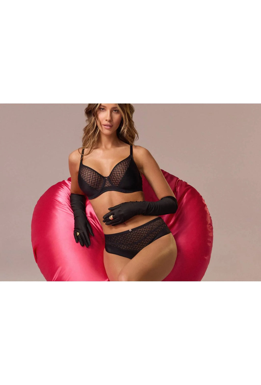 Grace - 2103 - nero - reggiseno non imbottito sostegno
