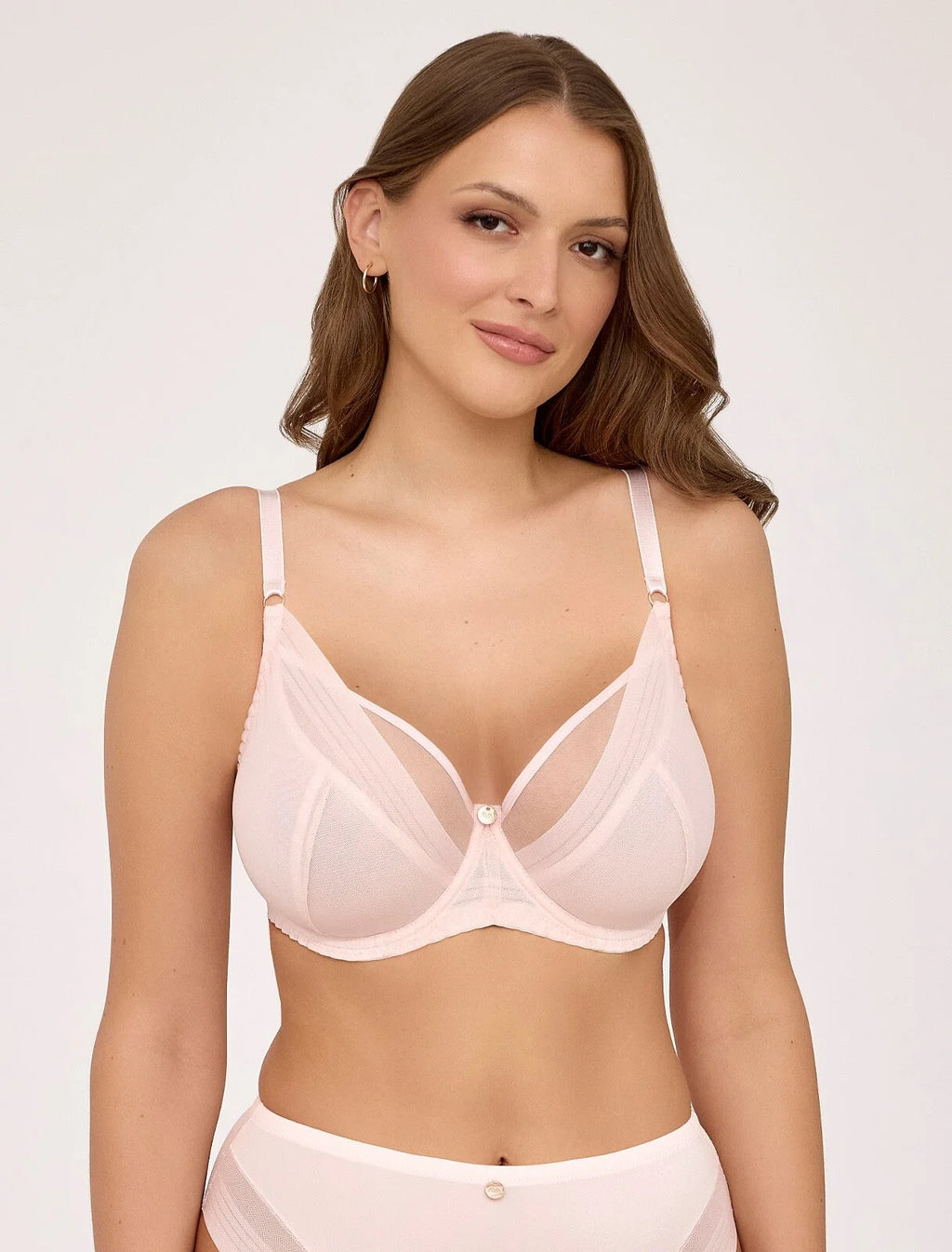 Greta - 2231 - reggiseno morbido black mesh – effetto