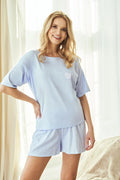 3535 - helena - pigiama da donna in puro cotone