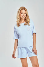 3535 - helena - pigiama da donna in puro cotone