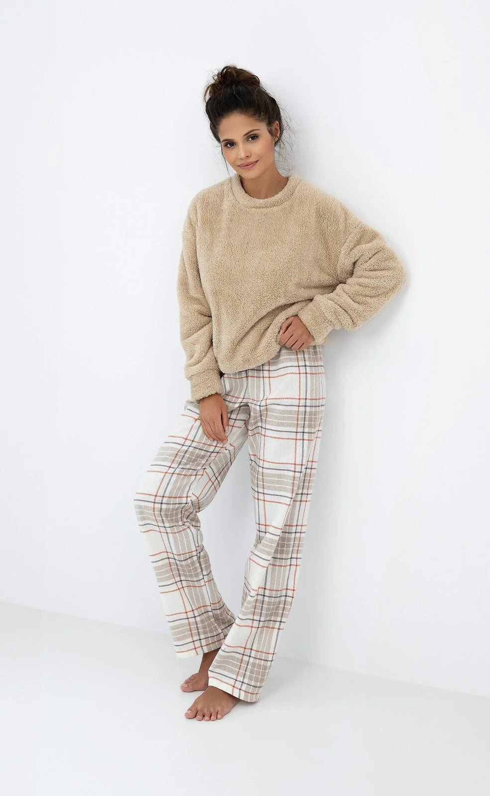 Joyce | pigiama donna caldo in flanella e soft fleece