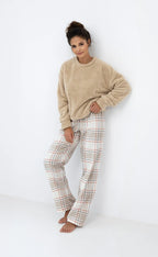 Joyce | pigiama donna caldo in flanella e soft fleece
