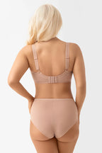 Evia - k937 - cappuccino - reggiseno morbido per seni medi