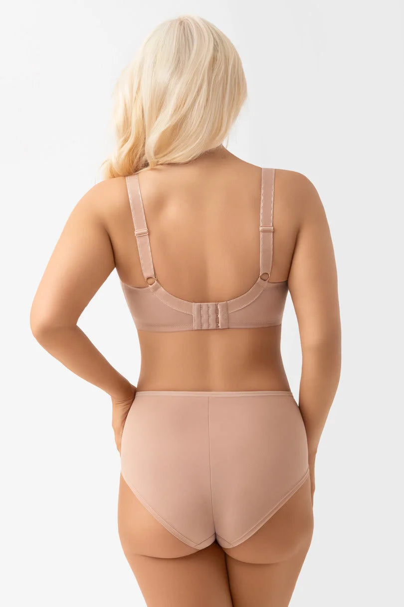 Evia - k937 - cappuccino - reggiseno morbido per seni medi