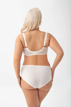 Evia - k938 - ecru - slip donna in microfibra coprente