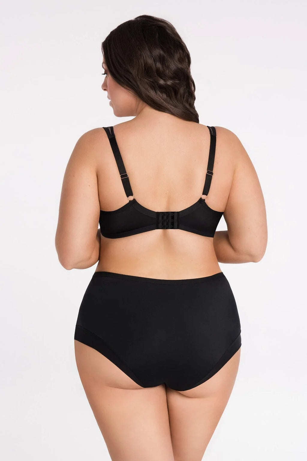 Luisse lux - k441/1 - nero - reggiseno morbido con ferretto