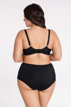 Luisse lux - k441/1 - nero - reggiseno morbido con ferretto