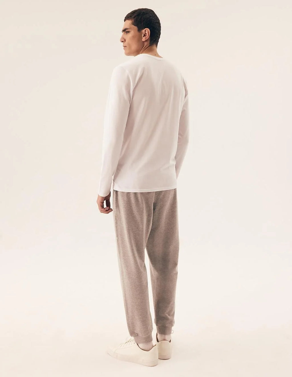 Maglia uomo a manica lunga in cotone - confezione da 2