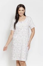 3543 - mariella - camicia da notte in 100% cotone