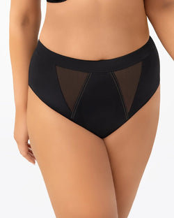 Marisa - f005 - slip donna a vita alta – microfibra