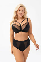 Marisa - f005 - slip donna a vita alta – microfibra