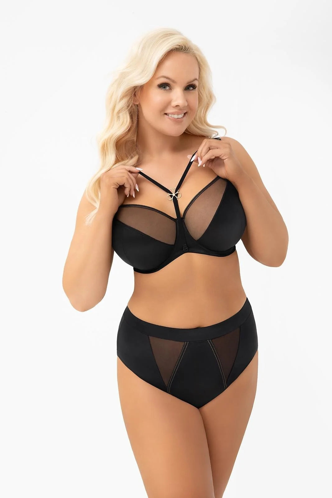 Marisa - f005 - slip donna a vita alta – microfibra