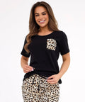 Panther | pigiama da donna in 100% cotone - coco