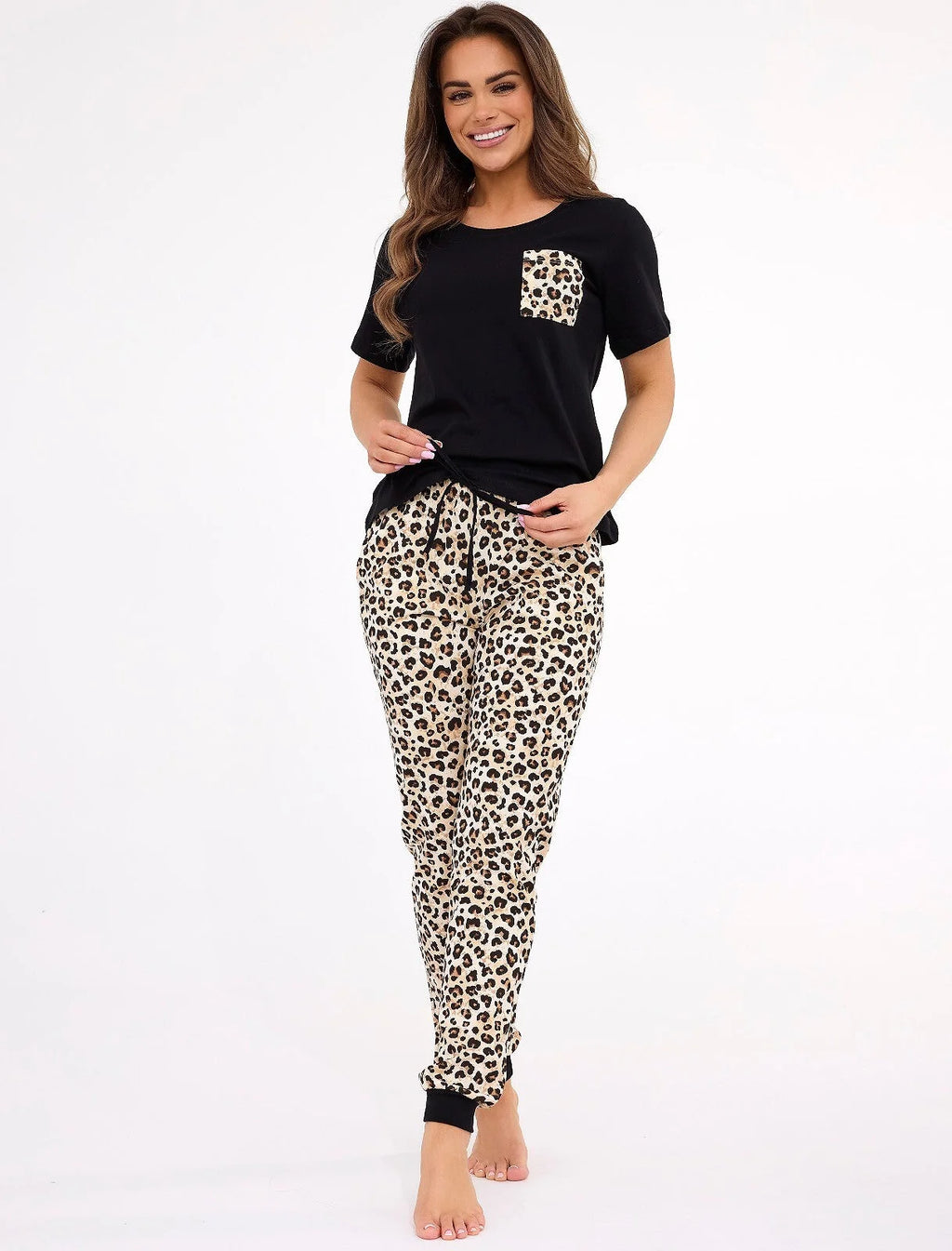 Panther | pigiama da donna in 100% cotone - coco