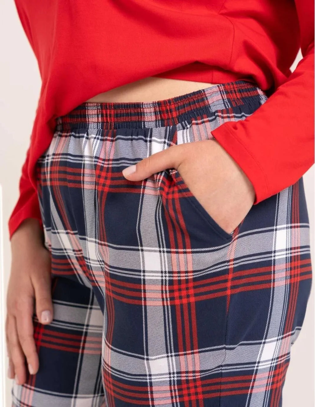 Pdd4300-026 - pigiama donna in cotone a manica lunga