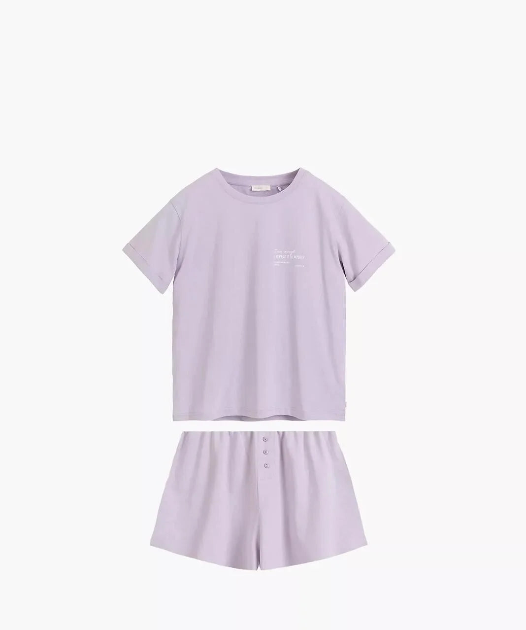 Nlp-506 - pigiama corto da donna in cotone 100%