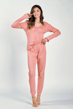 3252 - vicky - pigiama donna in cotone ajouré con pantalone