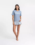 Pdd3900-021 - pigiama donna in cotone elasticizzato