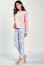 3239 - sylvie - pigiama donna in cotone interlock