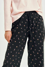 3457 - irene - pigiama donna in cotone con pantaloni